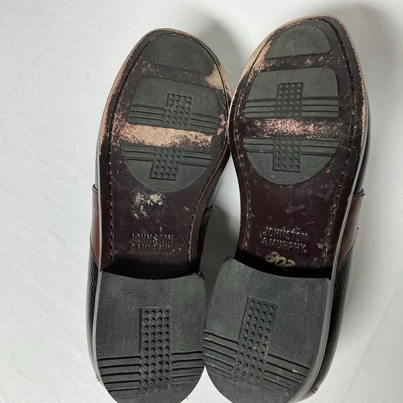 Johnston Murphy Men\'s Aragon II Loafer Black Brown Tassel Kiltie Shoe Size 10 M main image 13